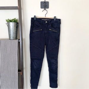 Womens American Eagle Outfitters Jeans Black Jeans Super Super Stretch X Size 6